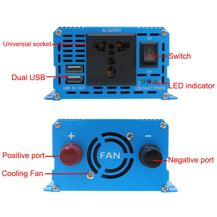 LVYUAN  2000W Car Home Pure Sine Wave Solar Inverter, Specification: 48V To 220V - Pure Sine Wave by PMC TechLife | Online Shopping South Africa | PMC TechLife | Buy Now Pay Later Mobicred