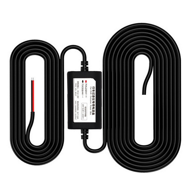 Car OBD Low-Voltage Protection Parking Monitor Power Cord 12V Turn 5V 2.5A Step-down Line, Specification: Mini Right Elbow - Cables & Connectors by PMC Jewellery | Online Shopping South Africa | PMC Jewellery | Buy Now Pay Later Mobicred