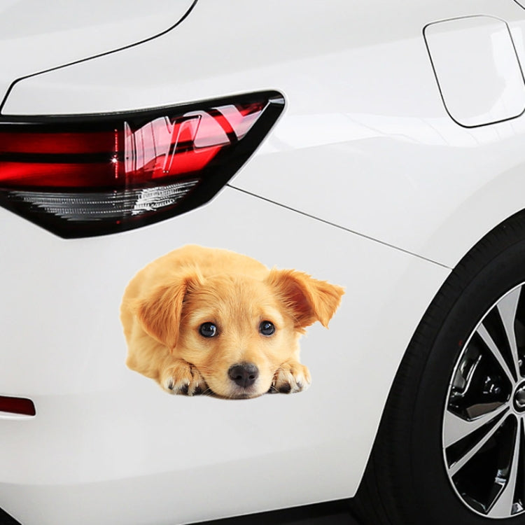 Style 5 Large 3D Simulation Dog Car Stickers Rain-Proof Sunscreen Car Sticker Scratch Shaving Decoration Stickers - Decorative Sticker by PMC TechLife | Online Shopping South Africa | PMC TechLife | Buy Now Pay Later Mobicred