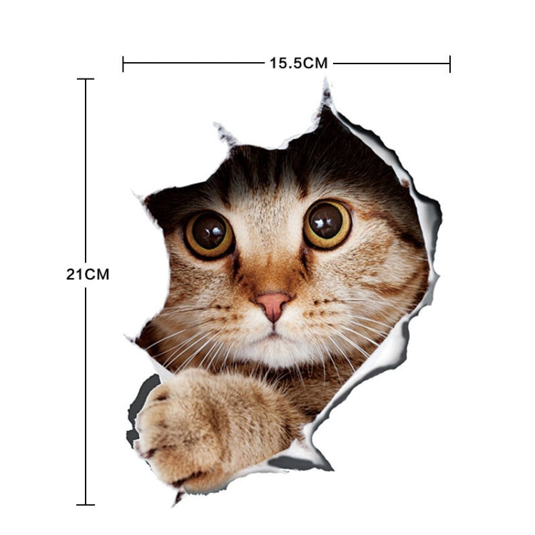 Style 4 Large 3D Stereo Cat Car Sticker Car Body Scratches And Occlusion Stickers - 3D Creative Stickers by PMC TechLife | Online Shopping South Africa | PMC TechLife | Buy Now Pay Later Mobicred