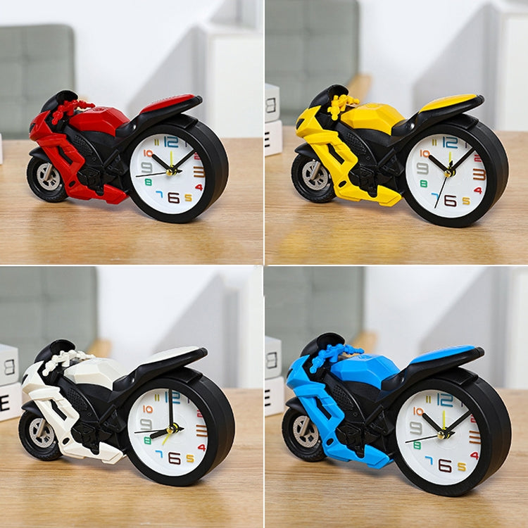 Motorcycle Alarm Clock Ornaments Creative Child Gift Clock(Red Motorcycle Racing) - Alarm Clocks by PMc TechLife | Online Shopping South Africa | PMc TechLife | Buy Now Pay Later Mobicred