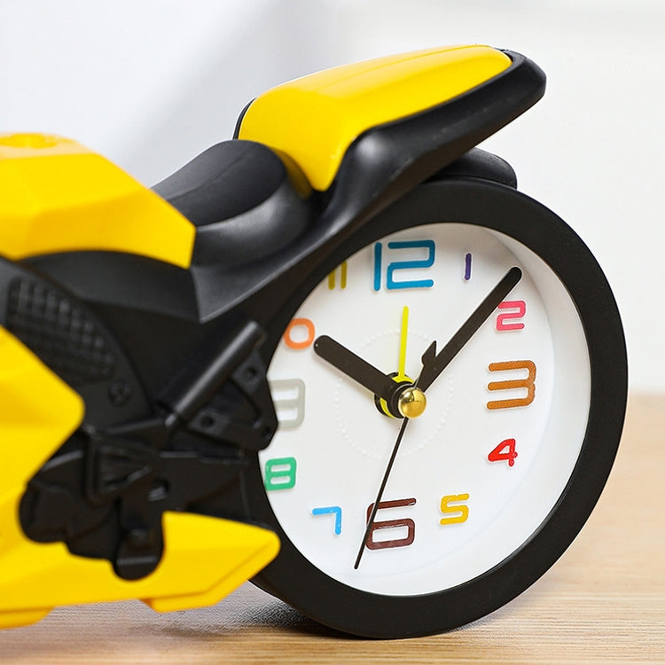 Motorcycle Alarm Clock Ornaments Creative Child Gift Clock(Red Motorcycle Racing) - Alarm Clocks by PMc TechLife | Online Shopping South Africa | PMc TechLife | Buy Now Pay Later Mobicred