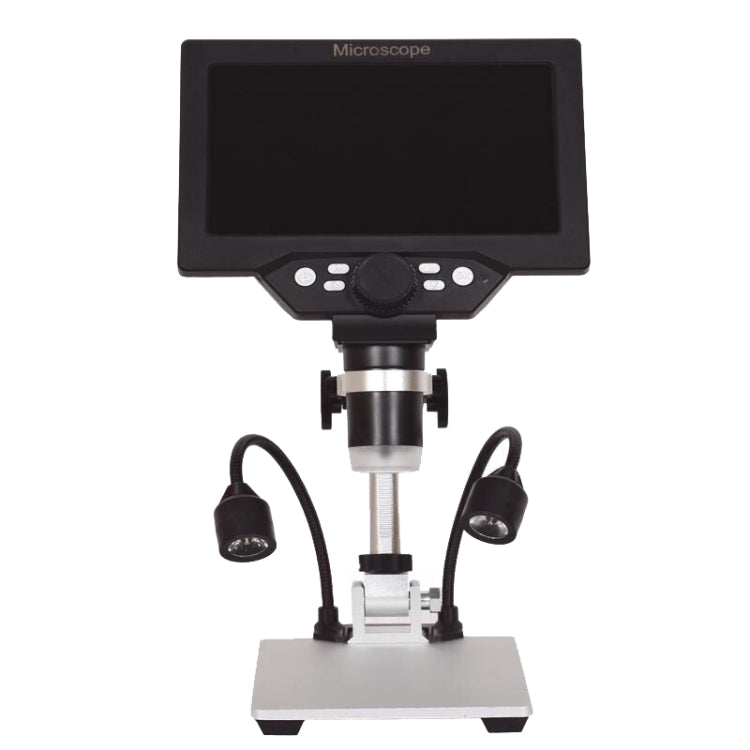 G1200D 7 Inch LCD Screen 1200X Portable Electronic Digital Desktop Stand Microscope(AU Plug With Battery) - Digital Microscope by PMC Jewellery | Online Shopping South Africa | PMC Jewellery | Buy Now Pay Later Mobicred