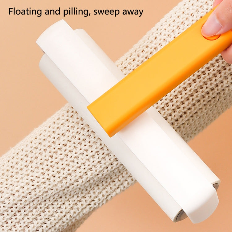 4334 Multifunctional Rotating Hair Sticking Device Clothes Hair Removal Roller Brush(Yellow) - Sponges, Cloths & Brushes by PMc TechLife | Online Shopping South Africa | PMc TechLife | Buy Now Pay Later Mobicred