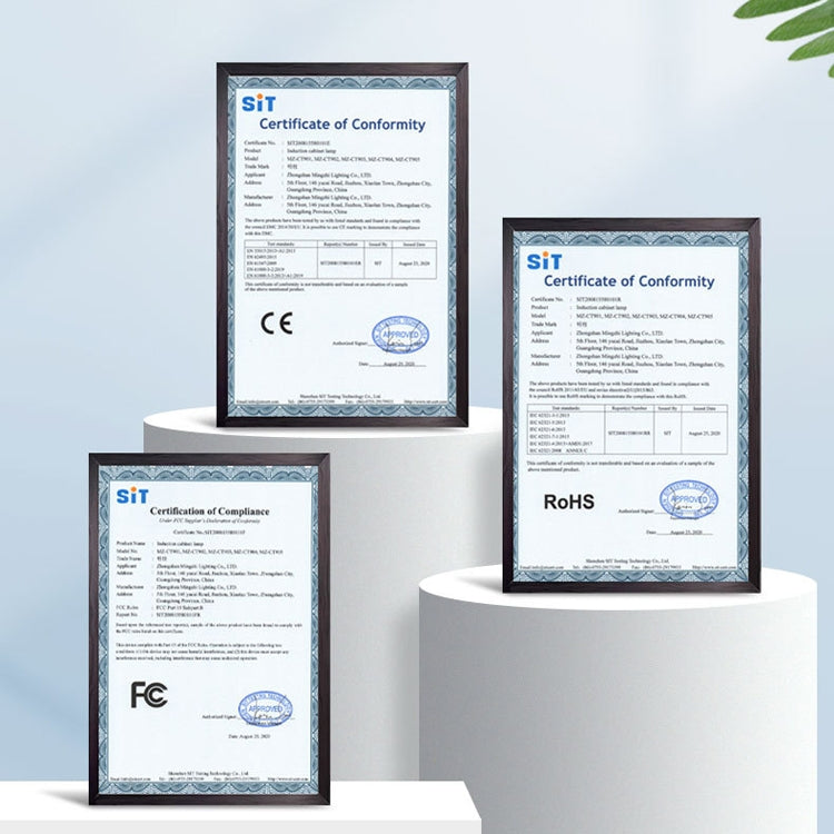 Intelligent Automatic Human Body Induction Wireless LED Lamp 40cm(Black + White Light) - Sensor LED Lights by PMC TechLife | Online Shopping South Africa | PMC TechLife | Buy Now Pay Later Mobicred