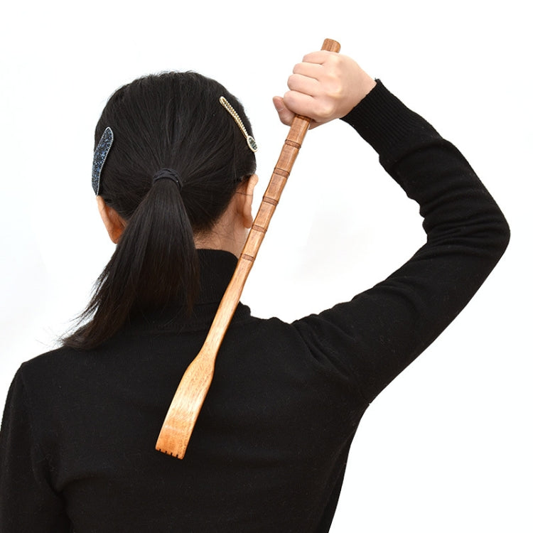 BQR01 Back Scratcher Long Handle Wooden Massage Scratcher, Style: Bamboo Section Nature Color - free shipping - PMC TechLife - Order now!