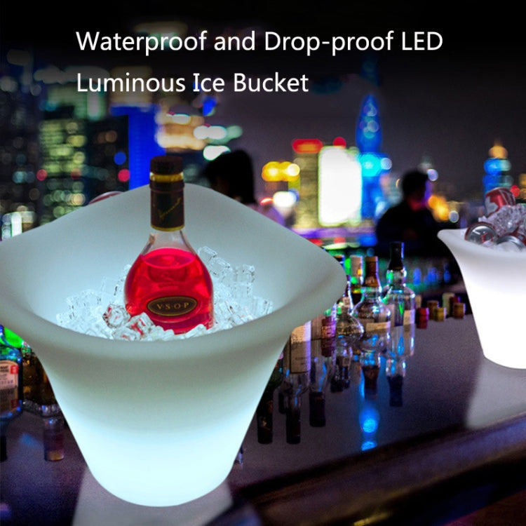 ES-IC014 Waterproof LED Luminous Ice Bucket For Bars, US Plug, Size: 34x34x27cm - Novelty Lighting by PMC TechLife | Online Shopping South Africa | PMC TechLife | Buy Now Pay Later Mobicred