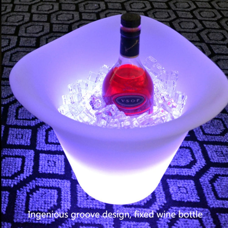ES-IC014 Waterproof LED Luminous Ice Bucket For Bars, US Plug, Size: 34x34x27cm - Novelty Lighting by PMC TechLife | Online Shopping South Africa | PMC TechLife | Buy Now Pay Later Mobicred