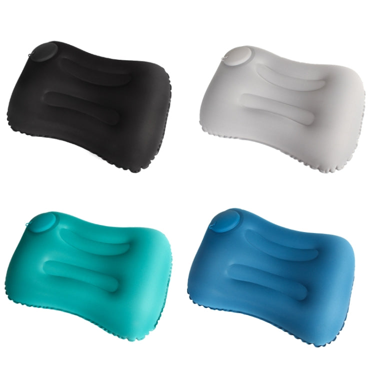 Travel Inflatable Press U-Shaped Neck Guard Pillow, Colour: Milk Silk U018-2���Gray��� - Cushions & Pillows by PMC TechLife | Online Shopping South Africa | PMC TechLife | Buy Now Pay Later Mobicred