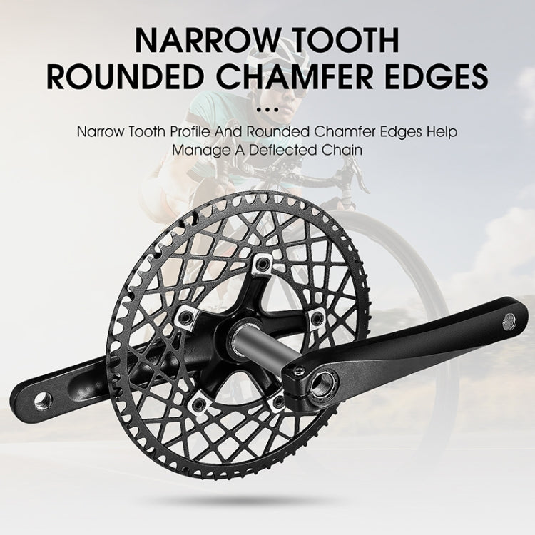 WEST BIKING Folding Bicycle Aluminum Alloy Waterproof Crankset, Colour: 58T���Black��� - free shipping - PMc TechLife - Order now!