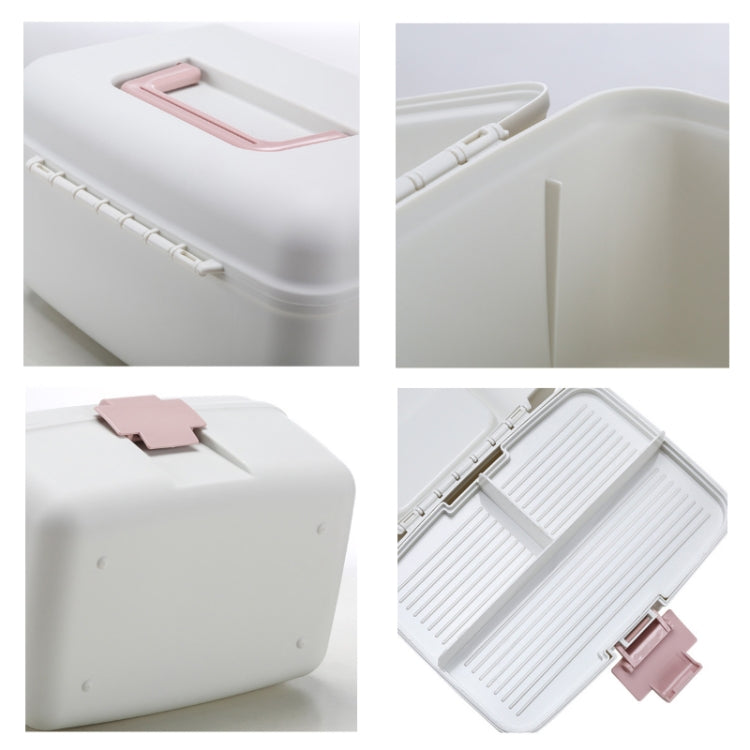 Household Sealed And Divided Double-Layer Portable Medicine Box(Green) - free shipping - PMC TechLife - Order now!