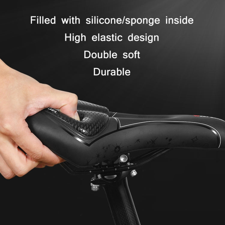WEST BIKING Bicycle Riding Comfortable Silicone Saddle, Style: Geometric - free shipping - PMc TechLife - Order now!