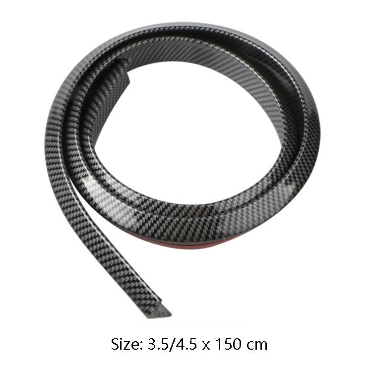 Car Universal Tail Paste Top Wing, Specification: 3.5cm Bright Black - Decorative Strip by PMc TechLife | Online Shopping South Africa | PMc TechLife | Buy Now Pay Later Mobicred