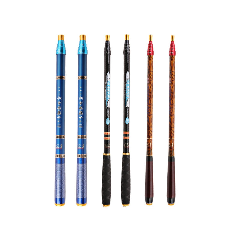 Carbon Short Section Fishing Rod Short Section Positioning Handle Rod, Length: 3.6m(Black) - free shipping - PMC TechLife - Order now!