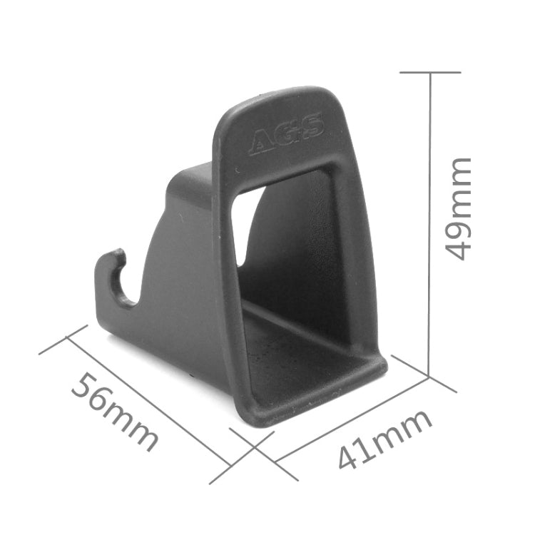 10 Pairs CSJY-4001 Car Child Safety Seat Interface Guide Slot(Black) - Seat Accessories by PMC Jewellery | Online Shopping South Africa | PMC Jewellery | Buy Now Pay Later Mobicred