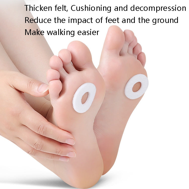 Felt Chicken Eye Stick Foot Pain and Anti-wear Patch(Circular) - free shipping - PMC TechLife - Order now!