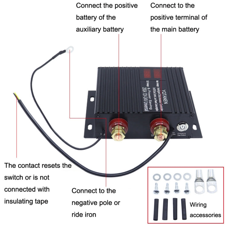 1069 200A RV Modified Dual Battery Protector - Relays by PMC TechLife | Online Shopping South Africa | PMC TechLife | Buy Now Pay Later Mobicred