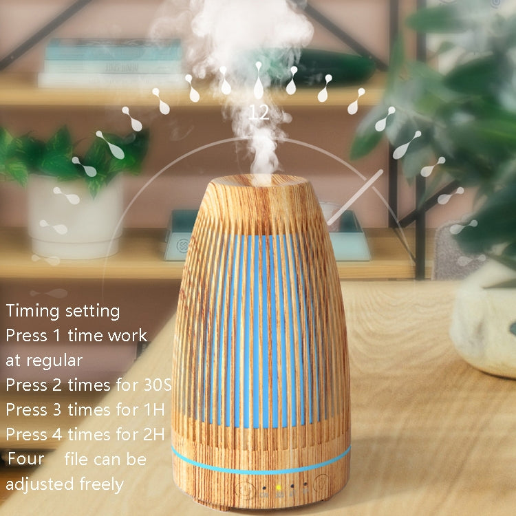 STB-103 Atmosphere Colorful Light Humidifier Aroma Diffuser(Deep Wooden Grain) - Air Purifiers & Accessories by PMC TechLife | Online Shopping South Africa | PMC TechLife | Buy Now Pay Later Mobicred