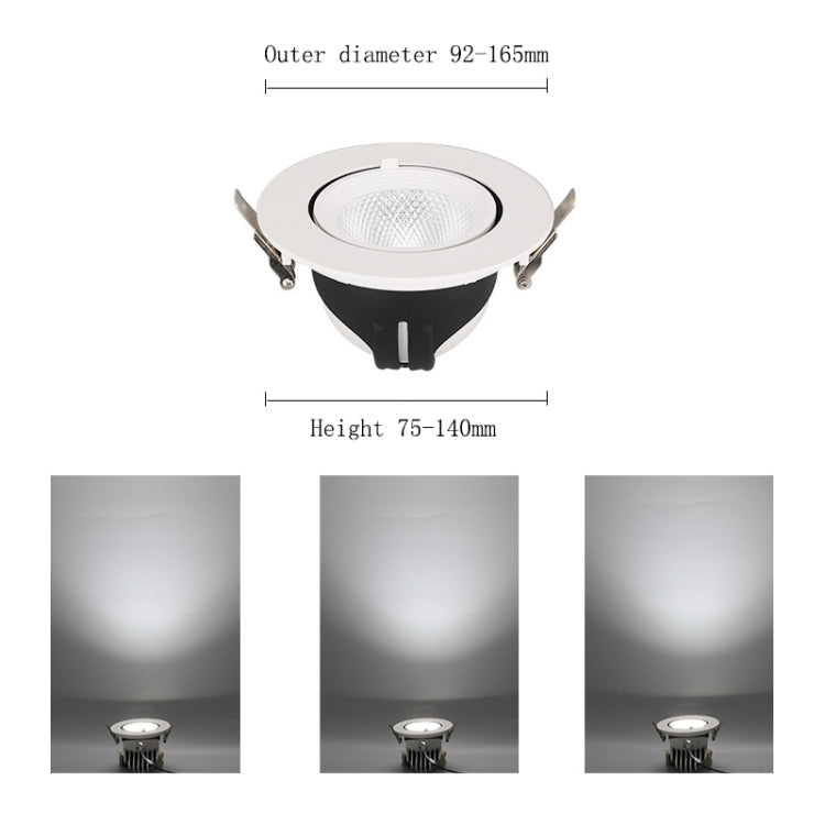 30w Cutout 150mm LED Full Spectrum Plant Growth Light - LED Grow Lights by PMc TechLife | Online Shopping South Africa | PMc TechLife | Buy Now Pay Later Mobicred
