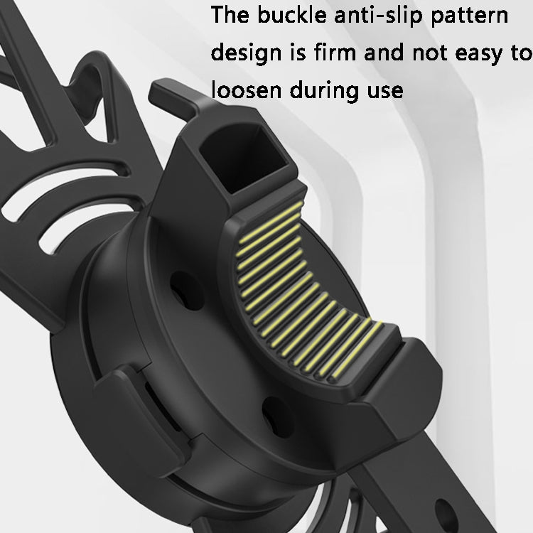 M-8 Multi-Functional 360 Rotating Bicycle Phone Frame(Black) - Holders by PMC TechLife | Online Shopping South Africa | PMC TechLife | Buy Now Pay Later Mobicred