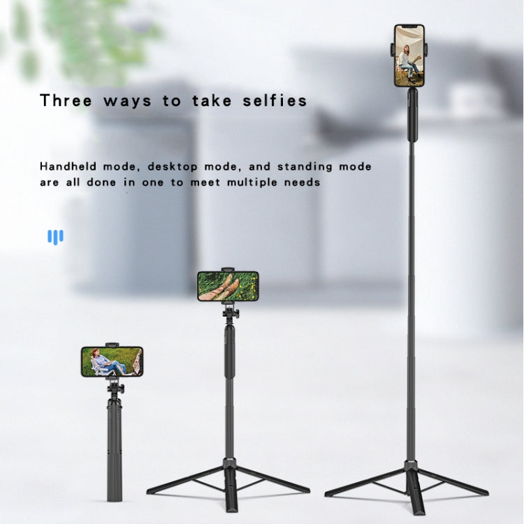 CYKE Folding Telescopic Mobile Phone Broadcast Stand Tripod, Specification: A61-1.6m (Cloud Station) - Stand by CYKE | Online Shopping South Africa | PMC Jewellery | Buy Now Pay Later Mobicred