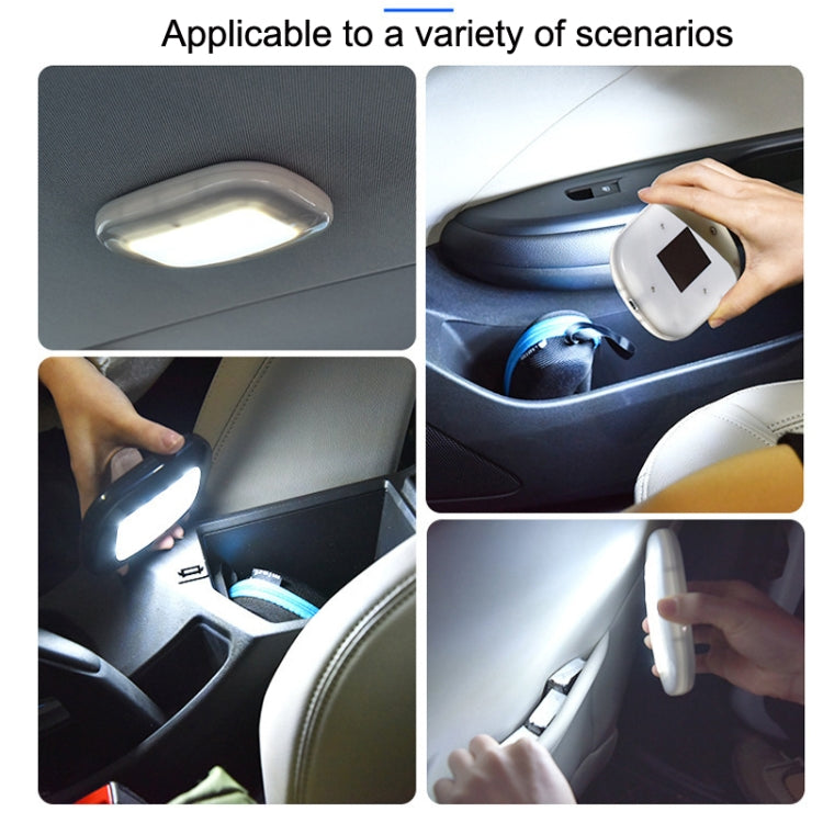 Y-975 Car Reading LED Trunk Light(Gray Shell - White Light) - Dome Lights by PMC Jewellery | Online Shopping South Africa | PMC Jewellery | Buy Now Pay Later Mobicred