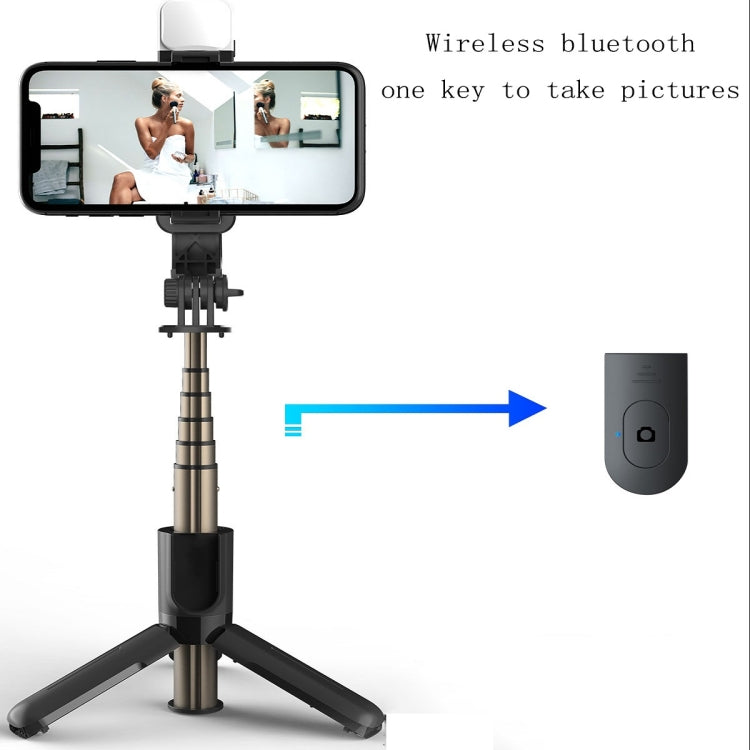 CYKE L11S Bluetooth Selfie Stick Beauty Fill Light Live Tripod(L11S Selfie Stick) - free shipping - PMC TechLife - Order now!