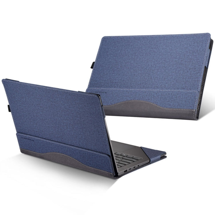 Laptop PU Leather Protective Case For Lenovo Yoga 530-14(Blue) - free shipping - PMC TechLife - Order now!
