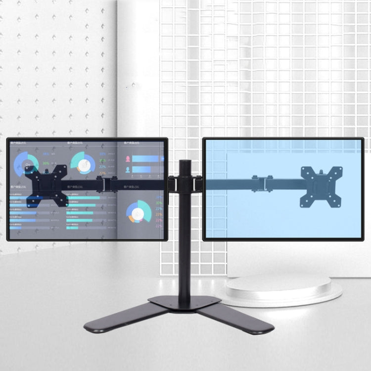 Desktop Lifting Monitor Stand Bracket Dual Screen Desk Base - TV Brackets & Mounts by PMC Jewellery | Online Shopping South Africa | PMC Jewellery | Buy Now Pay Later Mobicred