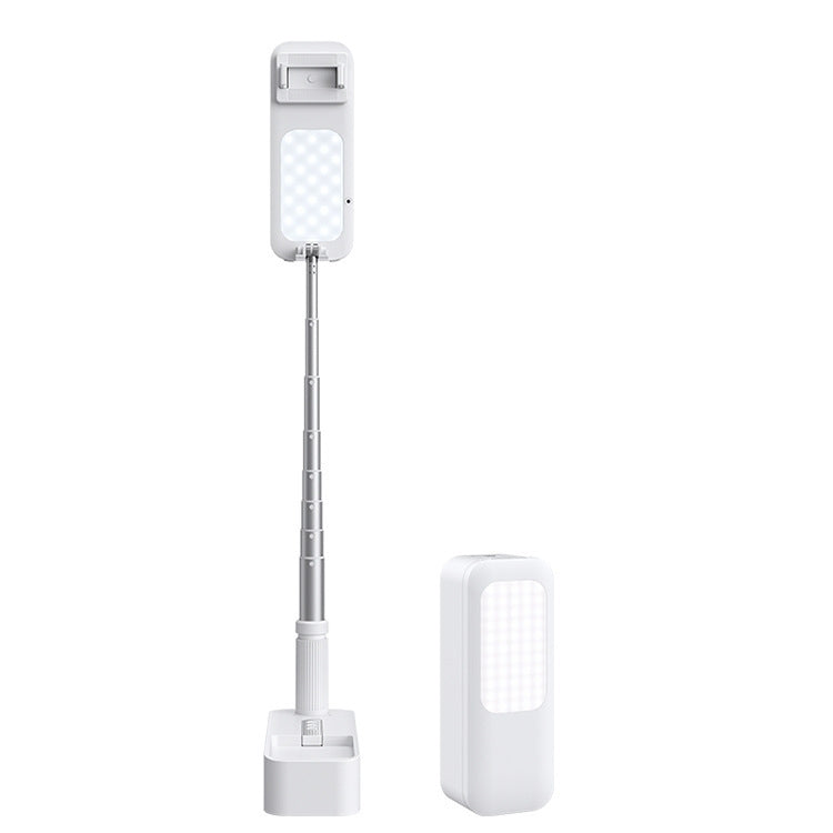 V6 360-Degree Rotating Double-Sided Light-Filling Live Bracket(White) - Stand by PMC TechLife | Online Shopping South Africa | PMC TechLife | Buy Now Pay Later Mobicred