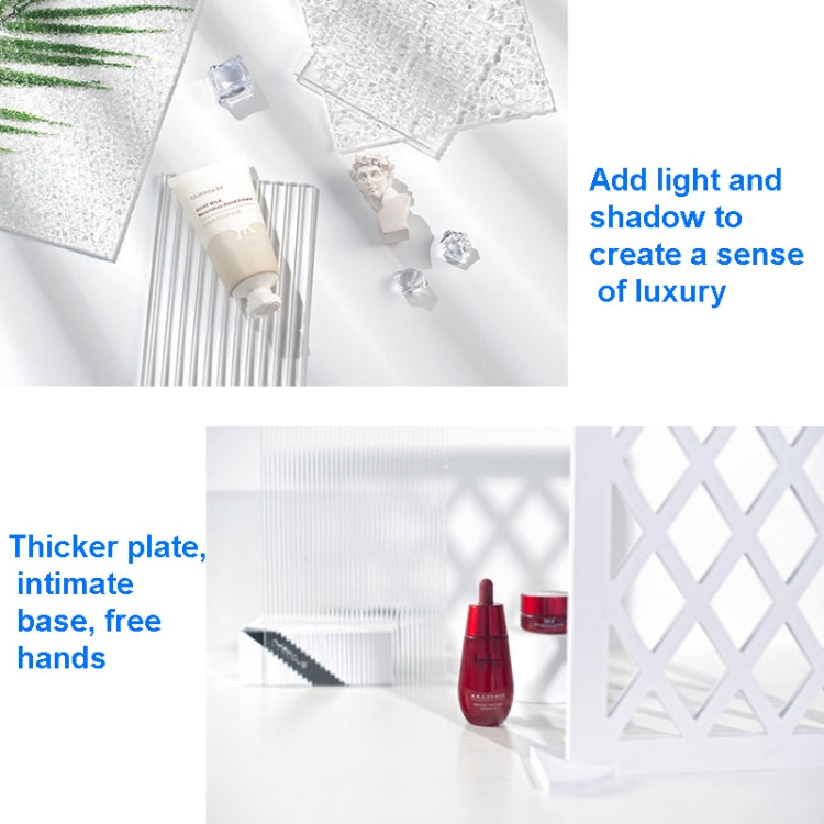 41 x 29cm Background Board Window Pane Light Shadow Plate(Diamond Lattice) - Shadow Props by PMC TechLife | Online Shopping South Africa | PMC TechLife | Buy Now Pay Later Mobicred