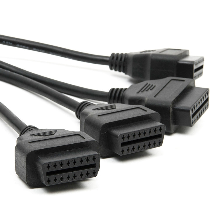 C-MD-4EW 0.5m 16 Pin OBD2 1 for 4 Connection Line - Cables & Connectors by PMC TechLife | Online Shopping South Africa | PMC TechLife | Buy Now Pay Later Mobicred