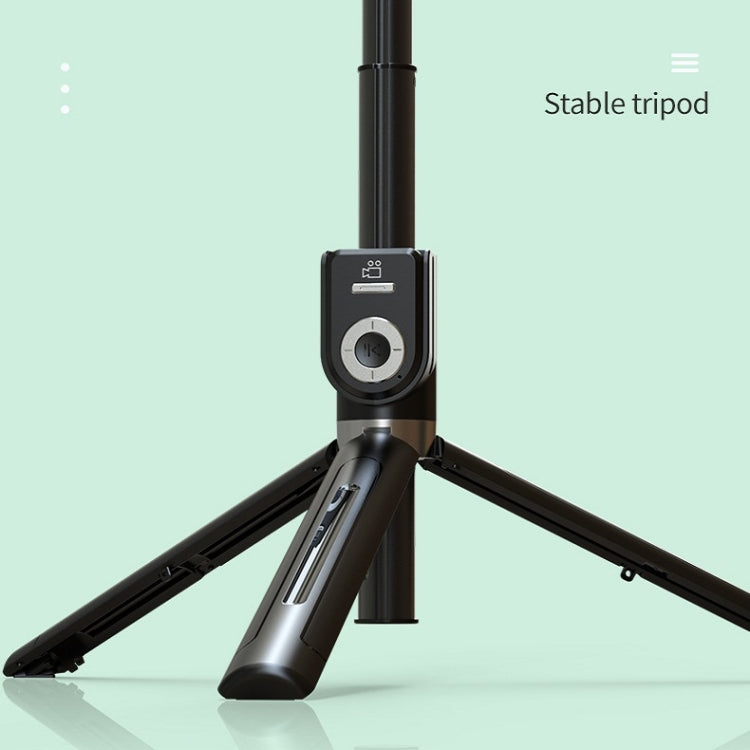 P80 1.33m Integrated Bluetooth Selfie Stick With TIKTOK Remote Control Makeup Mirror - free shipping - PMC TechLife - Order now!