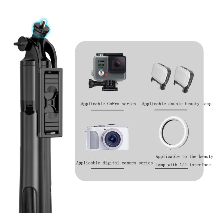 Wireless Bluetooth Selfie Stick Live Telescopic Bracket, Specification: Q05 (Black) - Selfie Sticks by PMC TechLife | Online Shopping South Africa | PMC TechLife | Buy Now Pay Later Mobicred