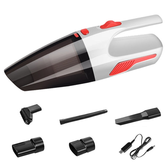 CS1016 120W Cordless Dry Wet Car Handheld Vacuum Cleaner With Light(White) - Vacuum Cleaner by PMC Jewellery | Online Shopping South Africa | PMC Jewellery | Buy Now Pay Later Mobicred