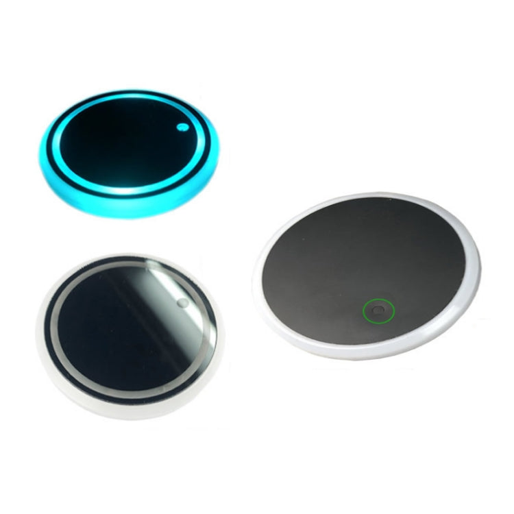 1 Pair 68mm LED Smart Light-Emitting Coaster Light Car Cup Slot Atmosphere Light(Genesis) - Car Drink Holders by PMC TechLife | Online Shopping South Africa | PMC TechLife | Buy Now Pay Later Mobicred