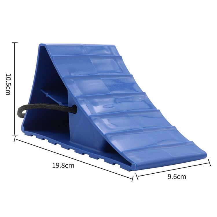 1 Pair FC10023 Car Route Tire Anti-Skid Block(Blue) - Others by PMC Jewellery | Online Shopping South Africa | PMC Jewellery | Buy Now Pay Later Mobicred