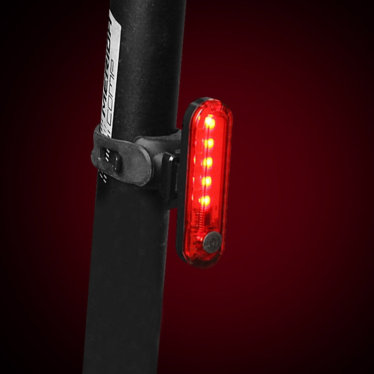 Bicycle Charging Waterproof Warning Light(Red) - Taillights by PMC TechLife | Online Shopping South Africa | PMC TechLife | Buy Now Pay Later Mobicred