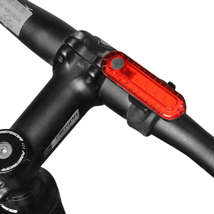 Bicycle Charging Waterproof Warning Light(Red) - Taillights by PMC TechLife | Online Shopping South Africa | PMC TechLife | Buy Now Pay Later Mobicred