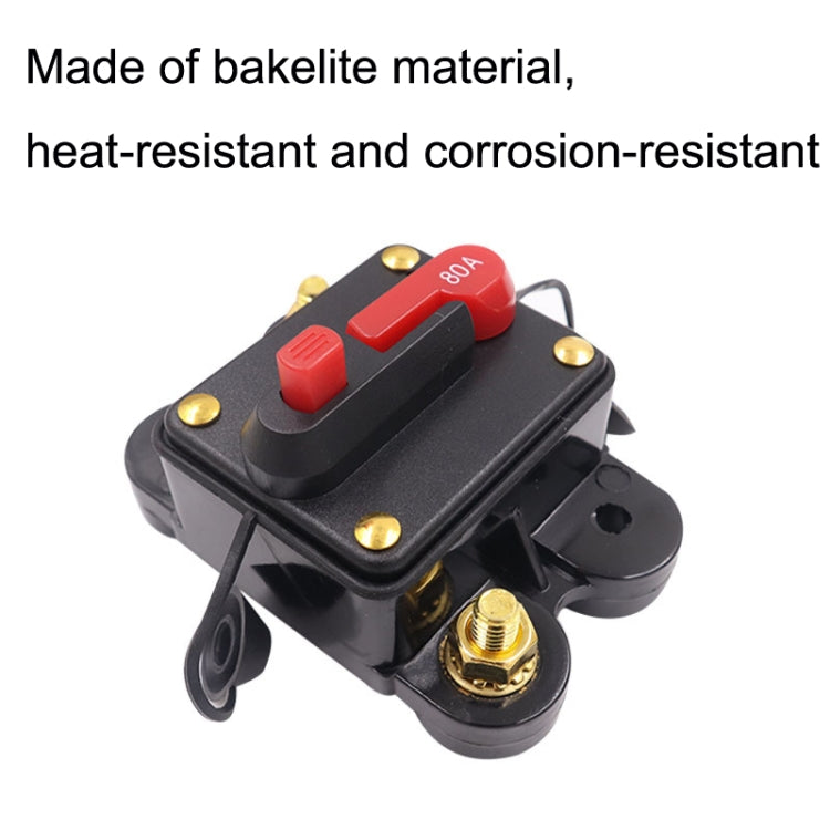 CB2 Car RV Yacht Audio Modification Automatic Circuit Breaker Switch, Specification: 100A - Fuse by PMC TechLife | Online Shopping South Africa | PMC TechLife | Buy Now Pay Later Mobicred