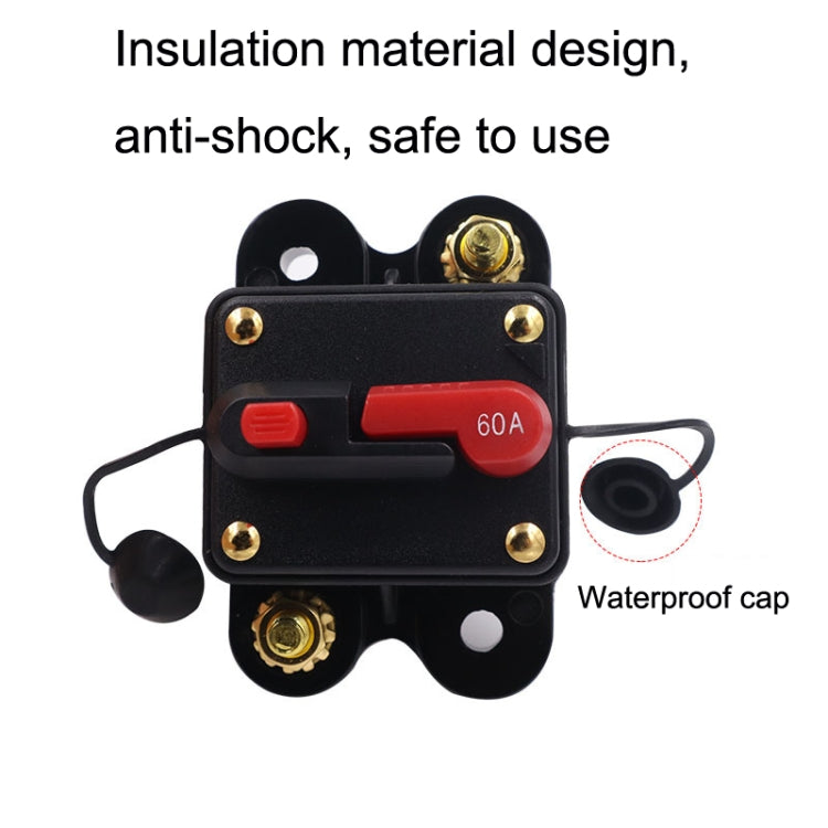 CB2 Car RV Yacht Audio Modification Automatic Circuit Breaker Switch, Specification: 250A - Fuse by PMC TechLife | Online Shopping South Africa | PMC TechLife | Buy Now Pay Later Mobicred