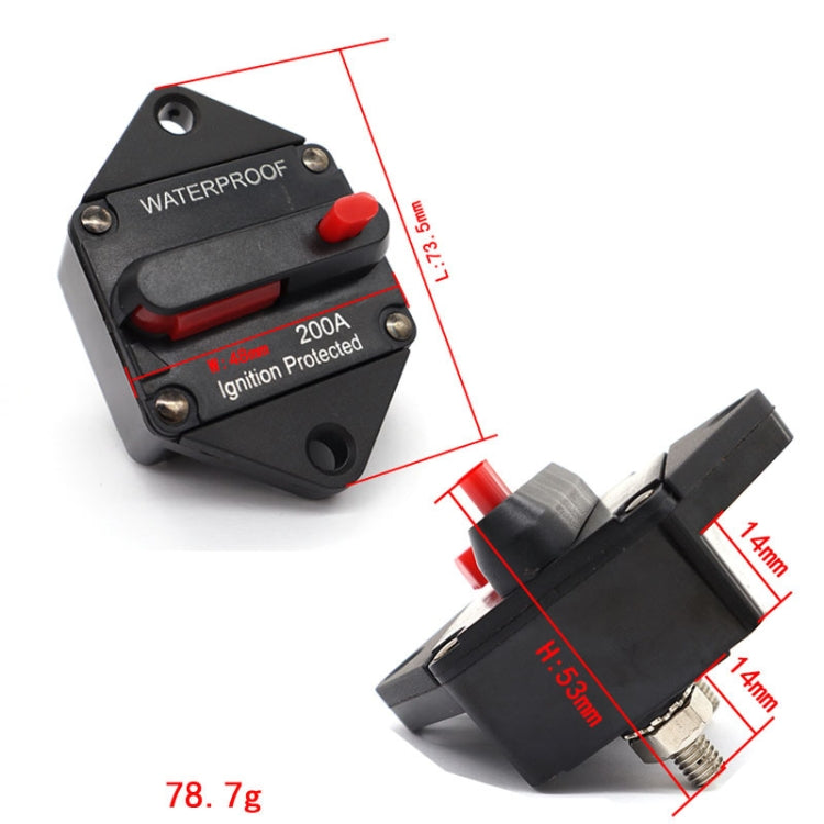 CB10 Car Audio Modified Automatic Circuit Breakerion, Specification: 20A - Fuse by PMC TechLife | Online Shopping South Africa | PMC TechLife | Buy Now Pay Later Mobicred