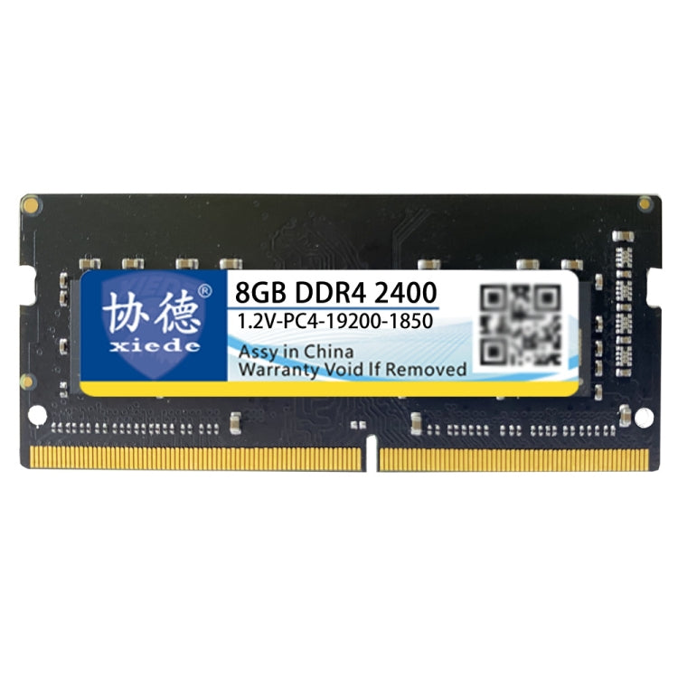 XIEDE X061 DDR4 NB 2400 Full Compatibility Notebook RAMs, Memory Capacity: 8GB - RAMs by XIEDE | Online Shopping South Africa | PMC Jewellery | Buy Now Pay Later Mobicred