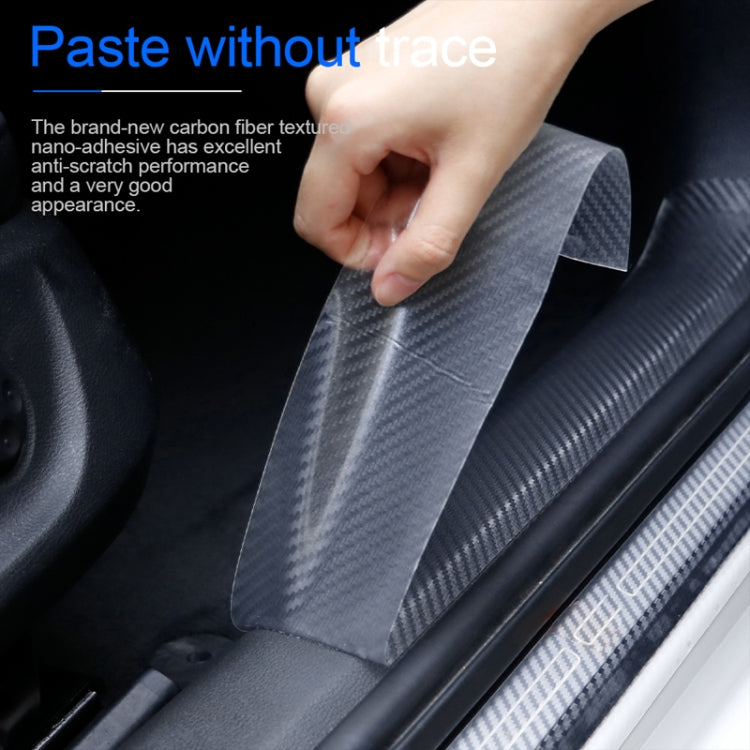 20cm x 5m Car Carbon Fiber Bumper Anti-Collision Strip - Anti Collision Sticker by PMC TechLife | Online Shopping South Africa | PMC TechLife | Buy Now Pay Later Mobicred