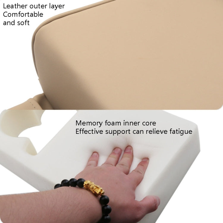 Car Armrest Box Increased Support With Rear Seat Water Cup Holder(Beige) - Seat Accessories by PMC TechLife | Online Shopping South Africa | PMC TechLife | Buy Now Pay Later Mobicred