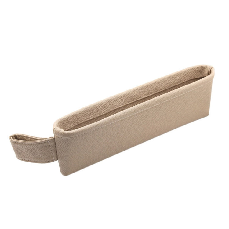 Car Seat Clamp Storage Box(Beige) - Stowing Tidying by PMC Jewellery | Online Shopping South Africa | PMC Jewellery | Buy Now Pay Later Mobicred