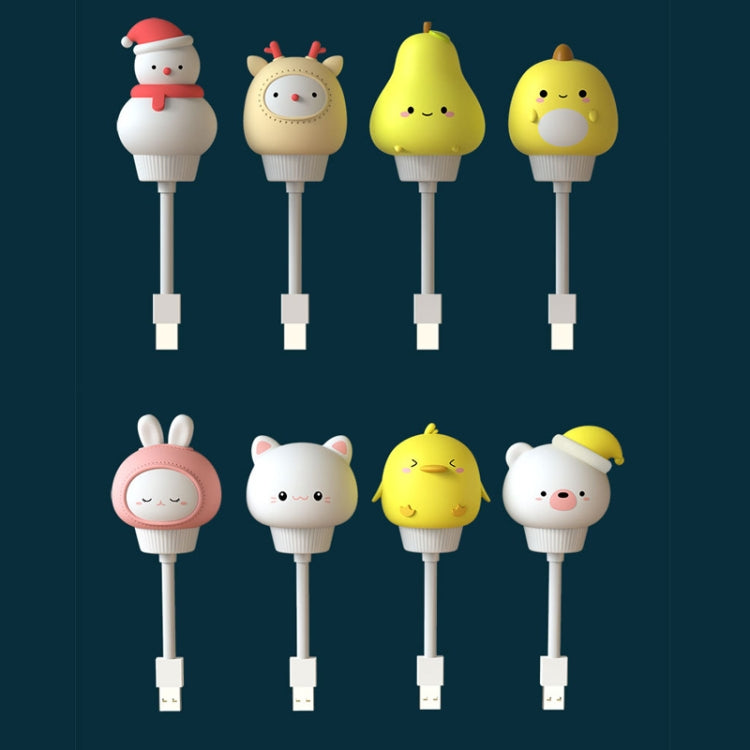Cartoon USB Power Mini Night Light, Style: Direct Plug-in(Duck) - Night Lights by PMC TechLife | Online Shopping South Africa | PMC TechLife