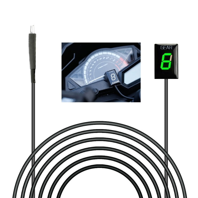 Motorcycle Instrument Gear Display For Suzuki(Green Light) - Electrical Instruments by PMC Jewellery | Online Shopping South Africa | PMC Jewellery | Buy Now Pay Later Mobicred