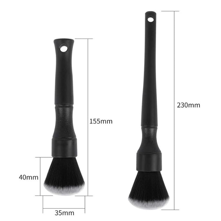 Car Air Conditioner Outlet Brush Interior Cleaning Soft Brush, Specification: Small+Large(Blue) - Car washing supplies by PMC TechLife | Online Shopping South Africa | PMC TechLife | Buy Now Pay Later Mobicred