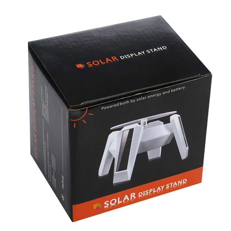 High-Footed UFO Solar 9cm 360 Rotating Display Stand Props Turntable(Black Blue Light) - free shipping - PMc TechLife - Order now!